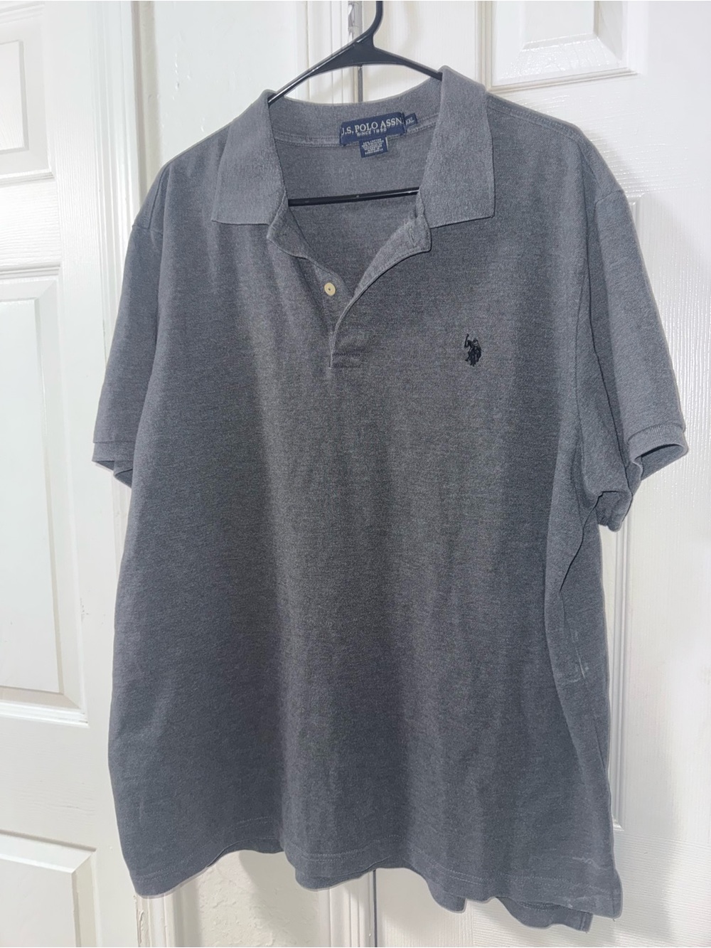 U.S. Polo Assn. Men's Classic Gray Polo Shirt